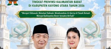 Bupati Ketapang Ucapankan Selamat dan Sukses Terselenggaranya MTQ XXXIV Tingkat Provinsi Kalimantan Barat 2026 di Kabupaten Kayong Utara