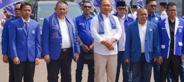 HADIRI RAKERDA PAN, BUPATI KETAPANG APRESIASI KEPEDULIAN PAN DALAM MEMBANTU MASYARAKAT