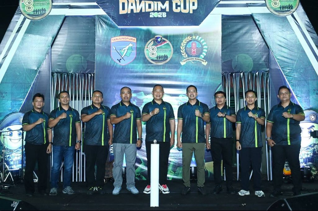 Dandim Cup 2026: Bupati Ketapang Resmikan Turnamen Tenis