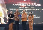 KENAL PAMIT KAPOLRES KETAPANG, BUPATI AJAK PERKUAT SINERGI JAGA KETAPANG TETAP KONDUSIF